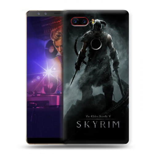 Дизайнерский пластиковый чехол для ZTE Nubia Z17S Skyrim