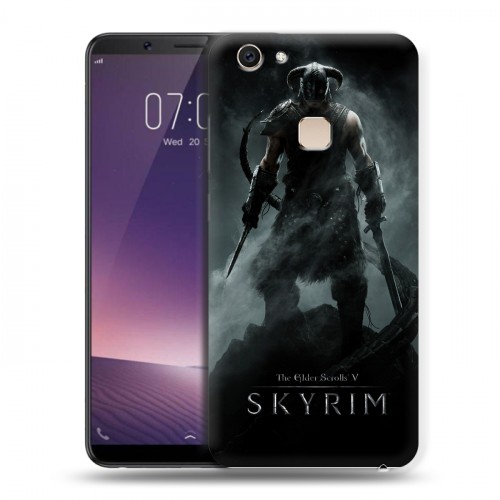 Дизайнерский пластиковый чехол для Vivo V7 Plus Skyrim