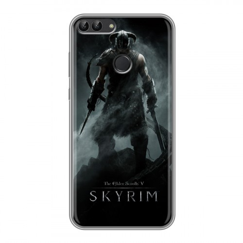 Дизайнерский силиконовый чехол для Huawei P Smart Skyrim