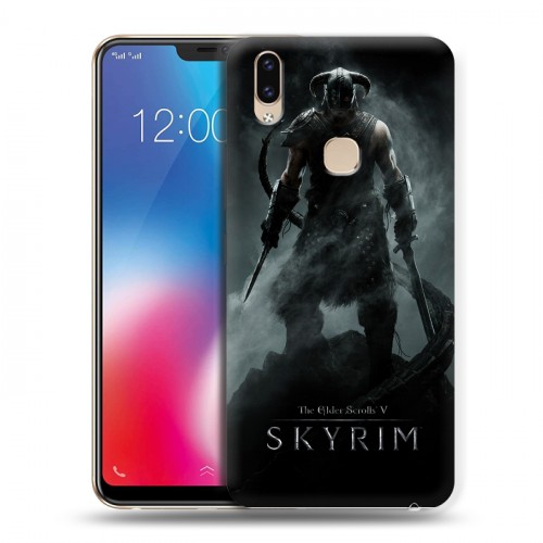 Дизайнерский пластиковый чехол для Vivo V9 Skyrim