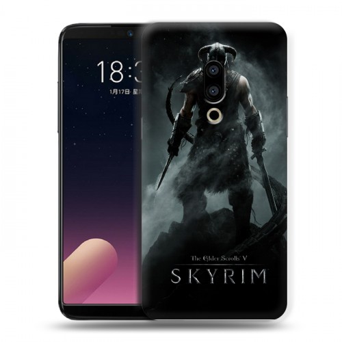 Дизайнерский пластиковый чехол для Meizu 15 Plus Skyrim