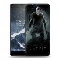 Дизайнерский силиконовый чехол для Nokia 3.1 Skyrim