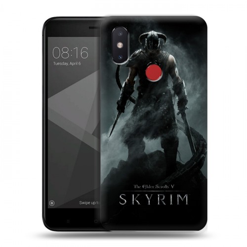 Дизайнерский пластиковый чехол для Xiaomi Mi8 SE Skyrim