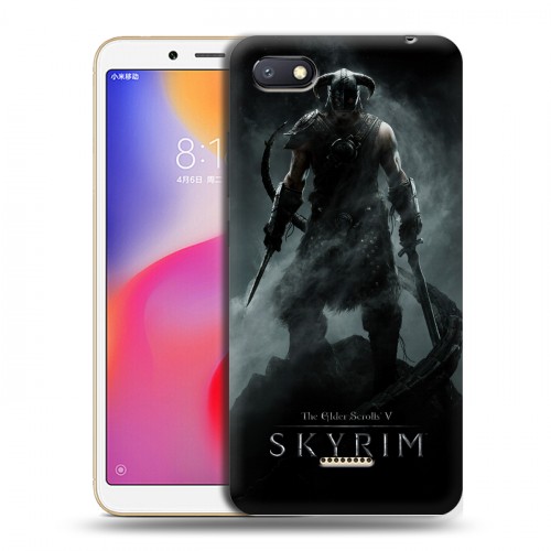 Дизайнерский пластиковый чехол для Xiaomi RedMi 6A Skyrim