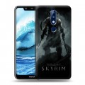 Дизайнерский силиконовый чехол для Nokia 5.1 Plus Skyrim