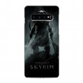 Дизайнерский силиконовый чехол для Samsung Galaxy S10 Skyrim