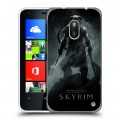 Дизайнерский пластиковый чехол для Nokia Lumia 620 Skyrim