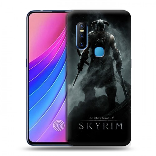 Дизайнерский силиконовый чехол для Vivo V15 Skyrim