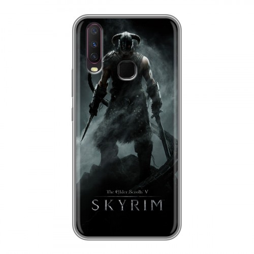 Дизайнерский силиконовый чехол для Vivo Y17 Skyrim