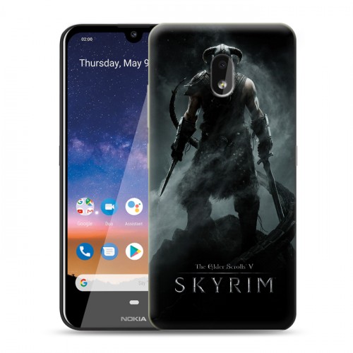 Дизайнерский пластиковый чехол для Nokia 2.2 Skyrim