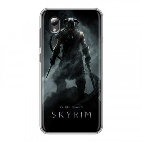 Дизайнерский силиконовый чехол для ZTE Blade A3 (2019) Skyrim