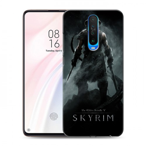 Дизайнерский пластиковый чехол для Xiaomi RedMi K30 Skyrim