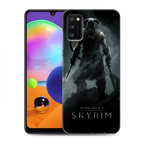 Дизайнерский силиконовый чехол для Samsung Galaxy A41 Skyrim