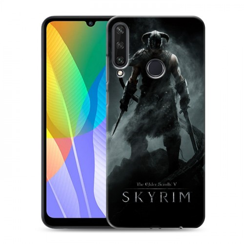 Дизайнерский пластиковый чехол для Huawei Y6p Skyrim