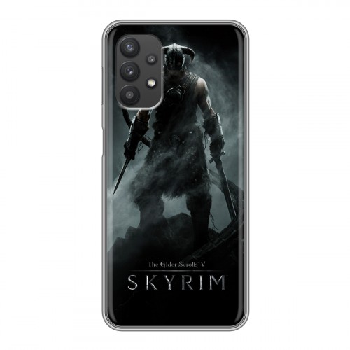 Дизайнерский силиконовый чехол для Samsung Galaxy A32 Skyrim