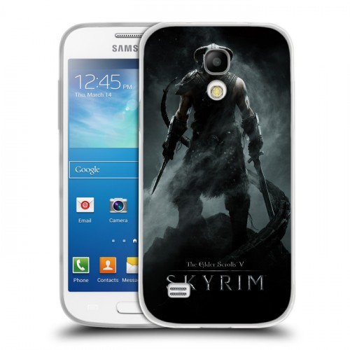 Дизайнерский пластиковый чехол для Samsung Galaxy S4 Mini  Skyrim