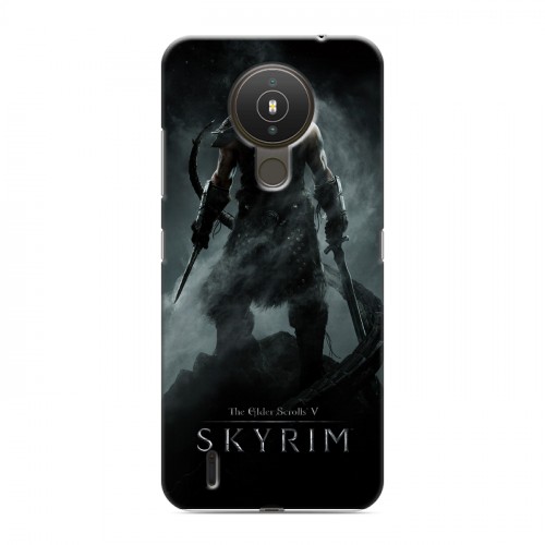 Дизайнерский силиконовый чехол для Nokia 1.4 Skyrim