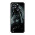 Дизайнерский силиконовый чехол для Realme C21 Skyrim