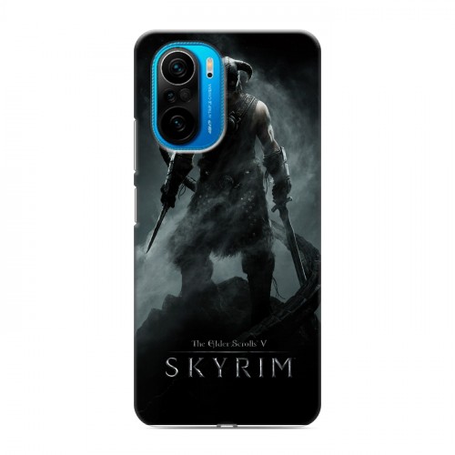 Дизайнерский силиконовый чехол для Xiaomi Poco F3 Skyrim