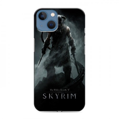 Дизайнерский силиконовый чехол для Iphone 13 Skyrim