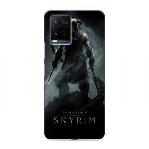 Дизайнерский пластиковый чехол для Vivo Y21 Skyrim