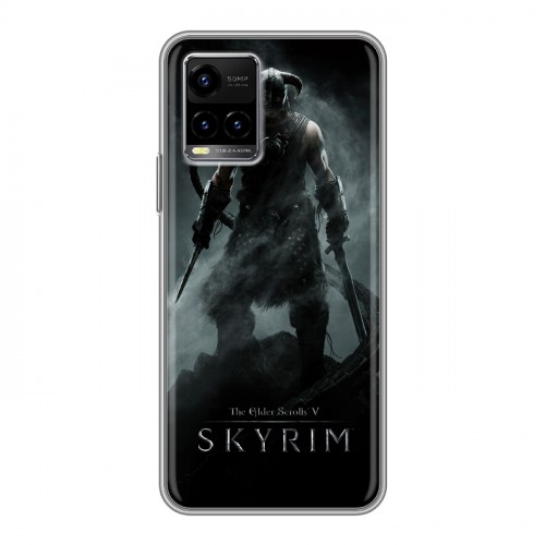 Дизайнерский силиконовый чехол для Vivo Y33s Skyrim