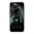 Дизайнерский пластиковый чехол для Iphone 14 Skyrim