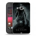 Дизайнерский пластиковый чехол для HTC Desire 200 Skyrim