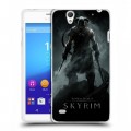 Дизайнерский пластиковый чехол для Sony Xperia C4 Skyrim