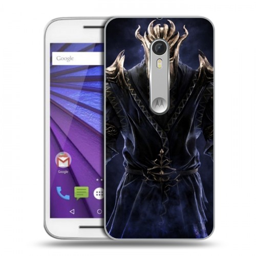 Дизайнерский пластиковый чехол для Lenovo Moto G Skyrim