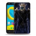 Дизайнерский пластиковый чехол для Alcatel U5 Skyrim