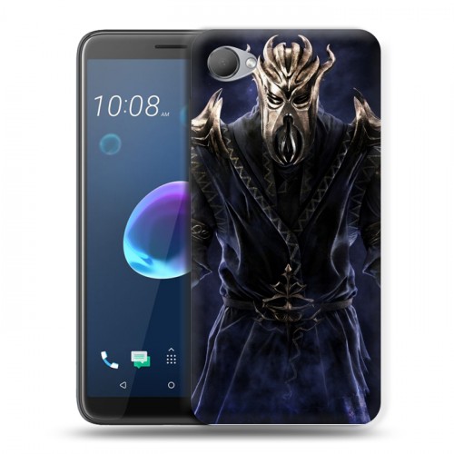 Дизайнерский пластиковый чехол для HTC Desire 12 Skyrim