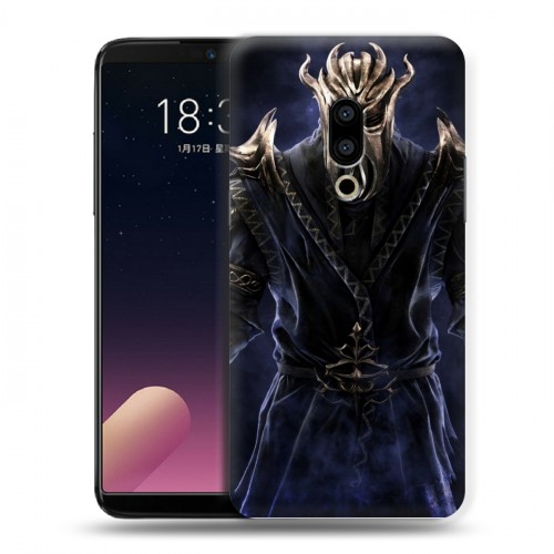 Дизайнерский пластиковый чехол для Meizu 15 Plus Skyrim