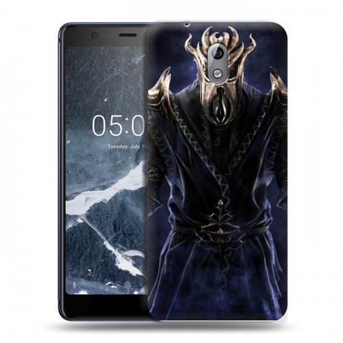 Дизайнерский пластиковый чехол для Nokia 3.1 Skyrim