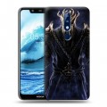 Дизайнерский силиконовый чехол для Nokia 5.1 Plus Skyrim