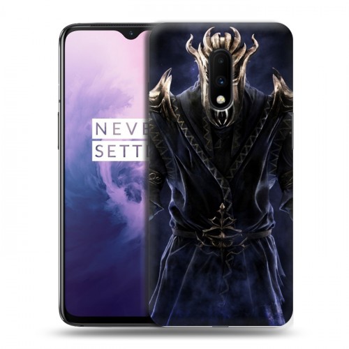 Дизайнерский пластиковый чехол для OnePlus 7 Skyrim