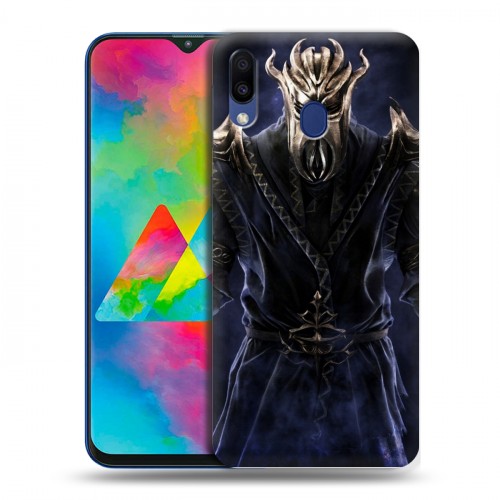 Дизайнерский пластиковый чехол для Samsung Galaxy M20 Skyrim