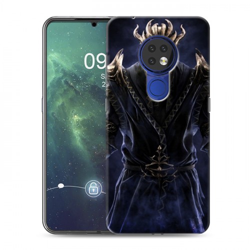 Дизайнерский силиконовый чехол для Nokia 6.2 Skyrim