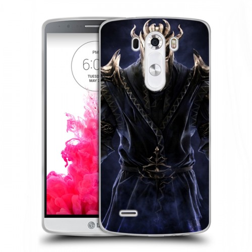 Дизайнерский пластиковый чехол для LG G3 (Dual-LTE) Skyrim