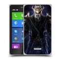 Дизайнерский силиконовый чехол для Nokia XL Skyrim