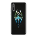 Дизайнерский силиконовый чехол для Huawei Y8p Skyrim