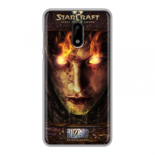 Дизайнерский пластиковый чехол для Nokia 6 Starcraft