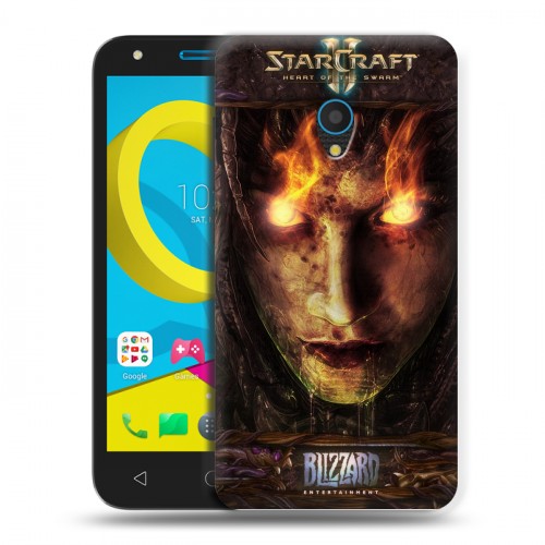 Дизайнерский пластиковый чехол для Alcatel U5 Starcraft