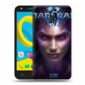 Дизайнерский пластиковый чехол для Alcatel U5 Starcraft