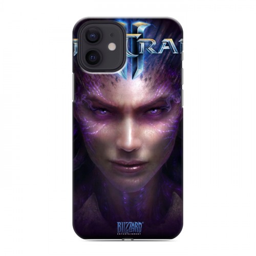 Дизайнерский силиконовый чехол для Iphone 12 Starcraft