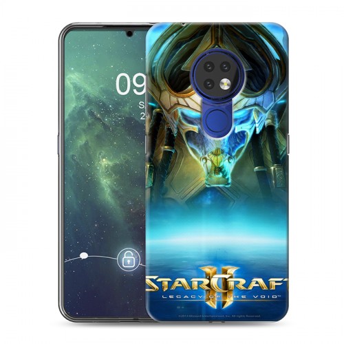 Дизайнерский силиконовый чехол для Nokia 6.2 Starcraft