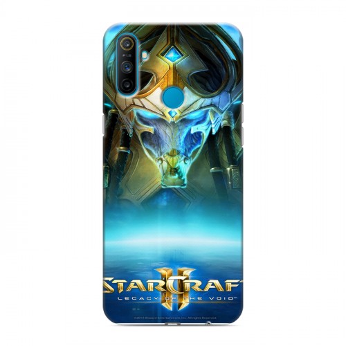 Дизайнерский силиконовый чехол для Realme C3 Starcraft