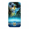 Дизайнерский силиконовый чехол для Iphone 13 Starcraft