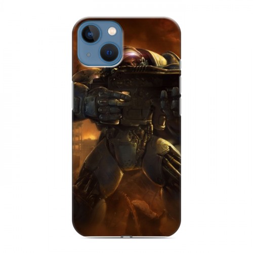 Дизайнерский силиконовый чехол для Iphone 13 Starcraft