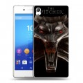 Дизайнерский пластиковый чехол для Sony Xperia Z3+ Witcher